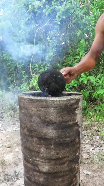 Video thumbnail for Survival Skills_ Fire with Coconut #bushcraft #experiment #outdoors #survival
