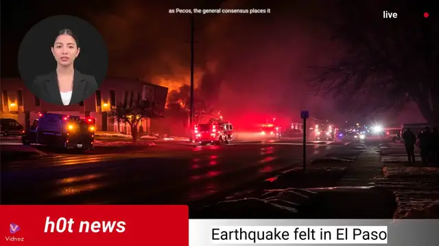Video thumbnail for Earthquake Strikes Near El Paso, Felt Across New Mexico & Texas