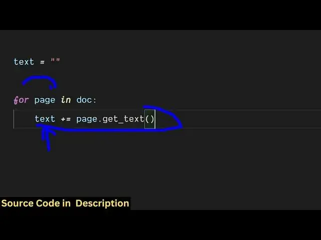 Video thumbnail for Python Script to Extract Text From PDF Using PyMuPDF Library & Save it as TXT File