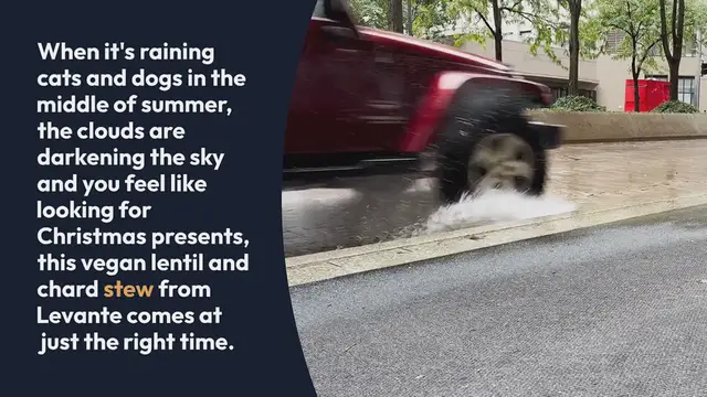 Video thumbnail for Adas bil Hamod – Lebanese lentil and chard stew: