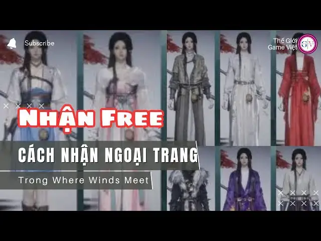 Video thumbnail for Toàn Bộ Ngoại Quan FREE Trong Where Winds Meet Mobile – 24 Trang Phục Miễn Phí Bạn Không Được Bỏ Lỡ!
