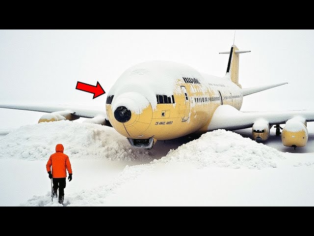 Video thumbnail for Backpacker Stumbles Upon Snow-Covered Plane, What He Finds Inside Surprises Him