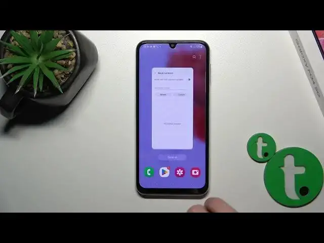 'Video thumbnail for How to Unblock a Phone Number on a SAMSUNG Galaxy M34'