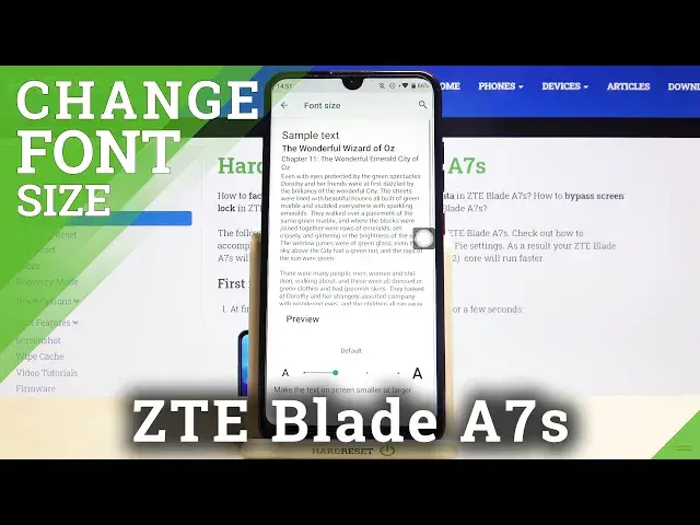 'Video thumbnail for ZTE Blade A7s – Font Size Choosing & Display Settings Managing'