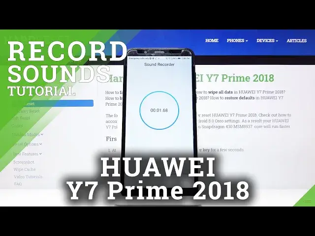 Video thumbnail for How to Record Sounds in Huawei Y7 Prime 2018 - Start / Pause Sounds Recorder