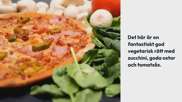 Video thumbnail for Zucchinirullar med ricotta och tomatsås