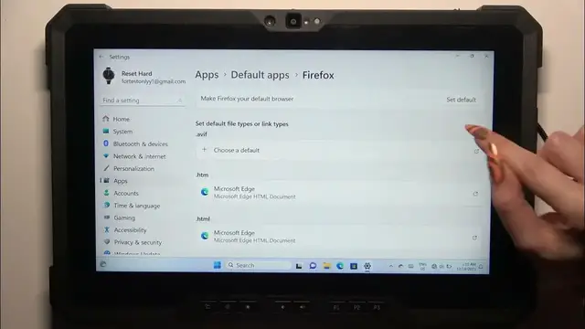 Video thumbnail for How to Change Default Apps in DELL RUGGED 7220 – Manage Default Apps
