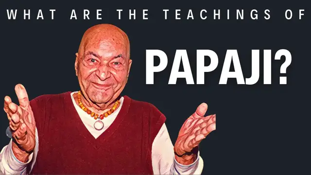 Video thumbnail for What are the teachings of Papaji?