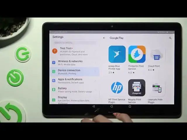 'Video thumbnail for How to Connect Printer to HUAWEI Mediapad T5'