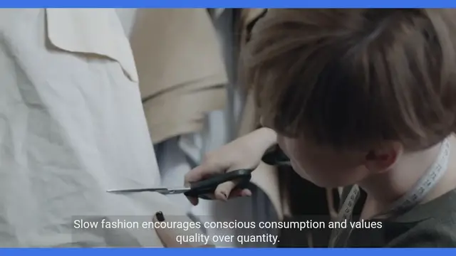 Video thumbnail for The Impact of Slow Fashion and Minimalism on the world