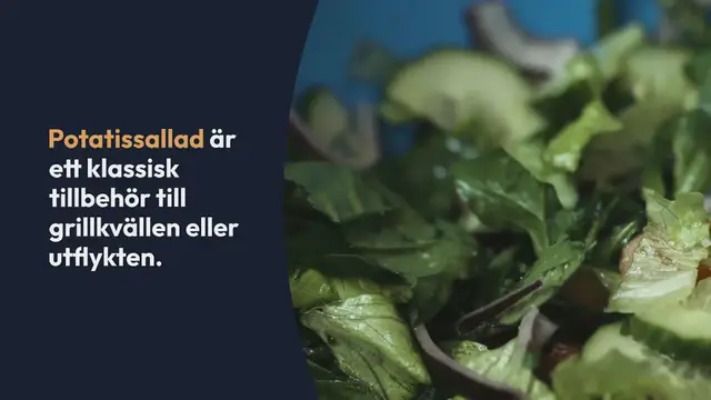 Video thumbnail for Fransk potatissallad med dijon