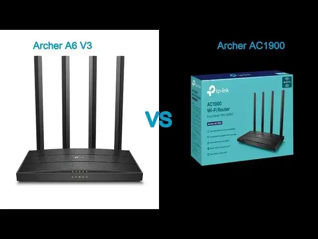 Video thumbnail for TP-Link Archer A6 V3 vs. Archer AC1900: Detailed Router Comparison
