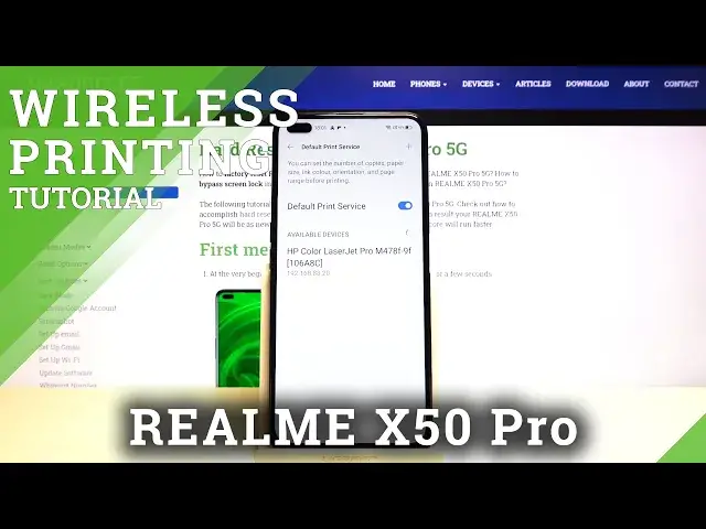 'Video thumbnail for How to Locate Printing Options in Realme X50 Pro – Connect to Printer'
