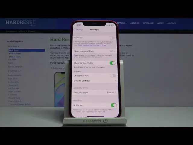 Video thumbnail for How to Turn on iMessages in Apple iPhone 12 - Use Network Messages