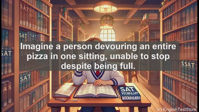 Video thumbnail for 5000 Must Know SAT Vocabulary - SAT Vocabulary: Understanding 'Gluttonous'