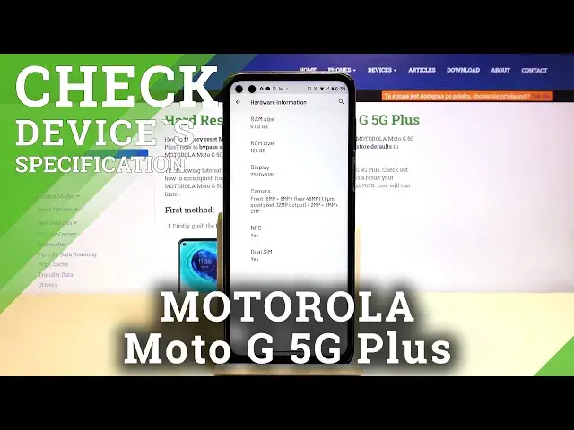 Video thumbnail for Check Specification of Motorola Moto G 5G Plus - Device Detailed Information