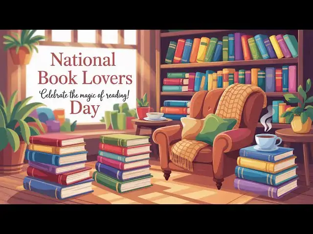 'Video thumbnail for Celebrate National Book Lovers Day 2025 | Why We Love Reading & How to Join the Fun!'