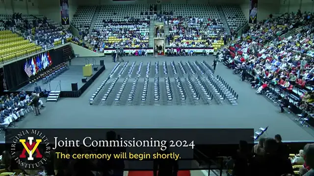 Video thumbnail for 2024 Joint Commissioning Ceremony in Virginia Military Institute