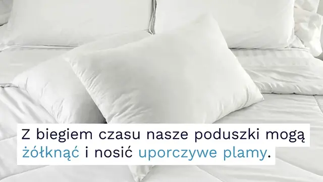 Video thumbnail for Oto jak wyczyścić brudne poduszki na łóżko, aby nadać im biel i słodki zapach