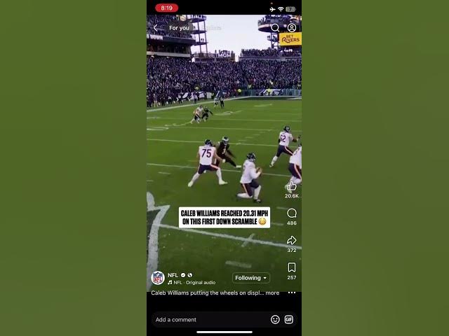 Video thumbnail for Caleb W TD #foryou #nfl #football