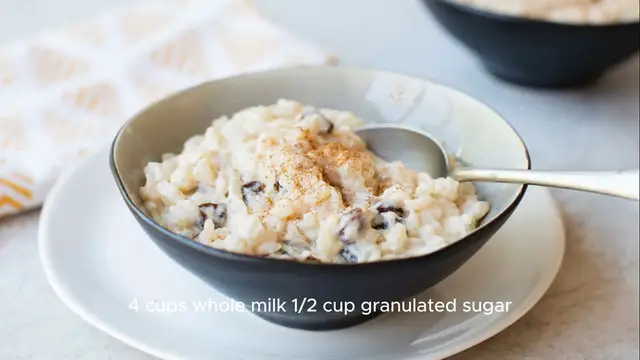 Video thumbnail for Rice Pudding Recipe