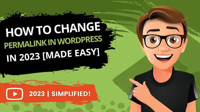 Video thumbnail for How To Change Permalink In WordPress 2023