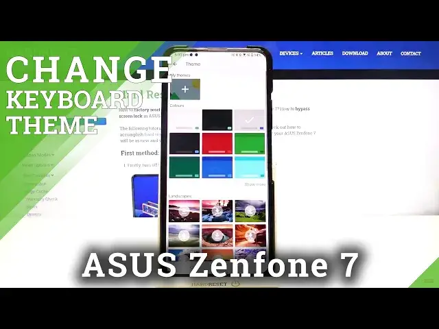'Video thumbnail for How to Change Keyboard Theme on ASUS Zenfone 7 – Keyboard Style'