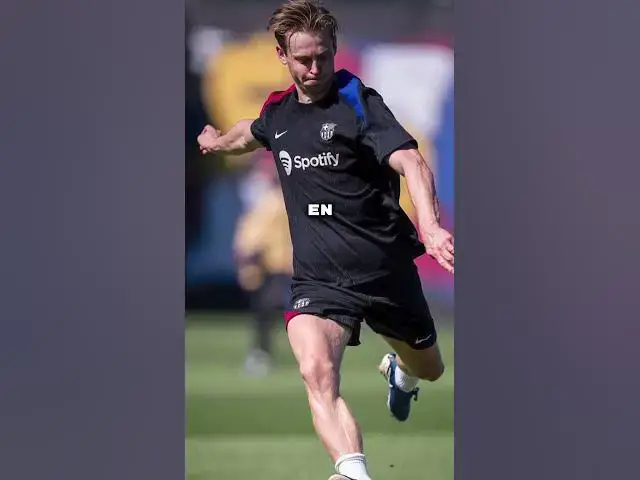 Video thumbnail for DE JONG PODRÍA RECIBIR EL ALTA PARA LA CHAMPIONS