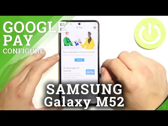 'Video thumbnail for How to Manage Google Pay in SAMSUNG Galaxy M52 - Set Up Google Pay Account'
