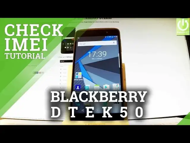 'Video thumbnail for How to Open Barcodes in BLACKBERRY DTEK50 - Check IMEI and SN'