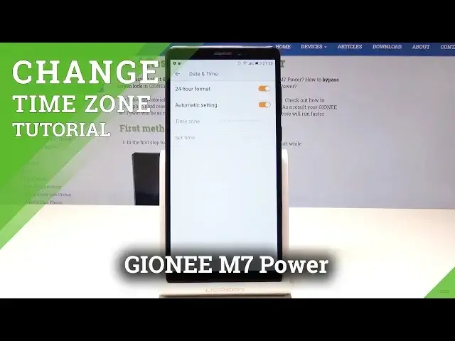Video thumbnail for How to Change Date & Time in GIONEE M7 Power - Time Zone Settings