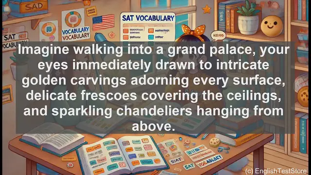 Video thumbnail for 5000 Must Know SAT Vocabulary - What Does 'Ornate' Mean? Exploring Elaborate Designs