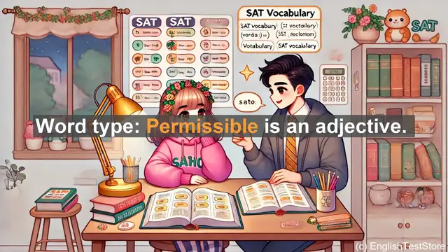 Video thumbnail for 5000 Must Know SAT Vocabulary - Understanding 'Permissible': A Key Word for SAT Vocabulary