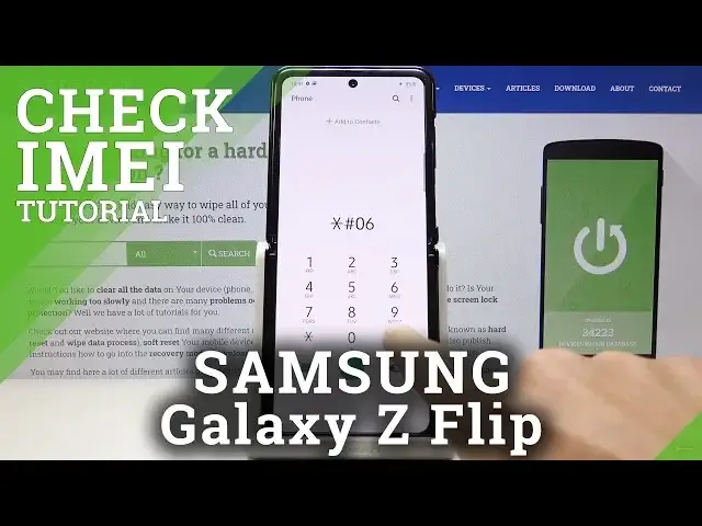 'Video thumbnail for How to Locate IMEI & Serial Number in SAMSUNG Galaxy Z Flip – IMEI Status'