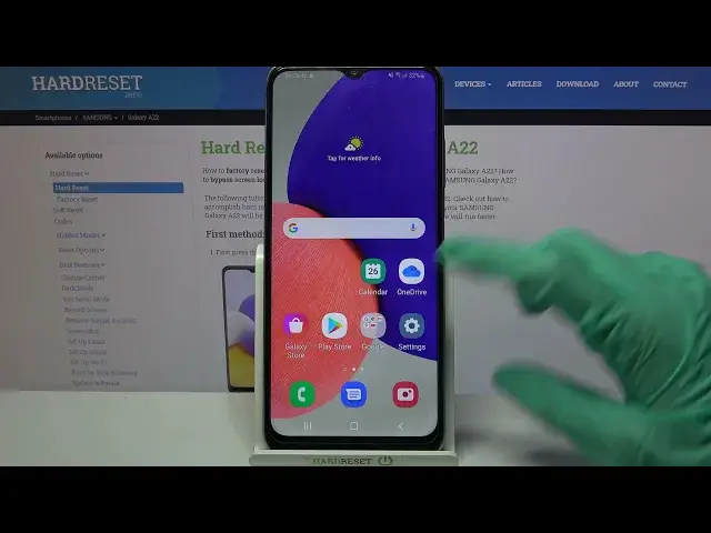 'Video thumbnail for How to Change Display Refresh Rate on SAMSUNG Galaxy A22'