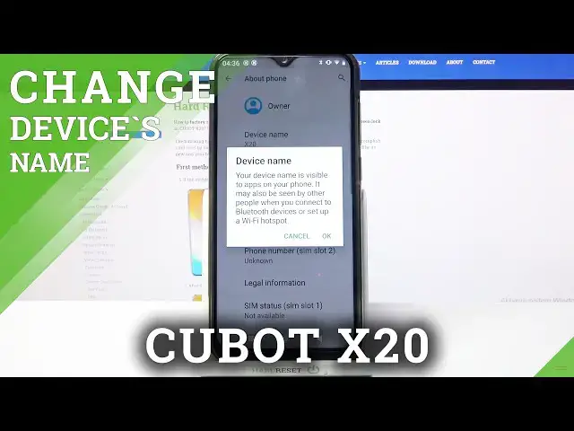 Video thumbnail for Correct Device’s Name – Rename CUBOT X20
