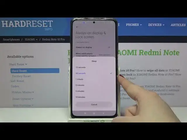 'Video thumbnail for How to Change Screen Timeout in XIAOMI Redmi Note 10 Pro – Customize Display Settings'