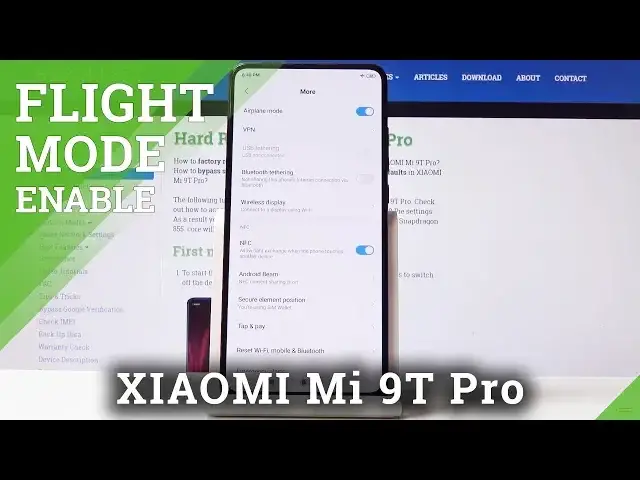 Video thumbnail for How to Activate Airplane Mode in XIAOMI Mi 9T Pro - Flight Mode