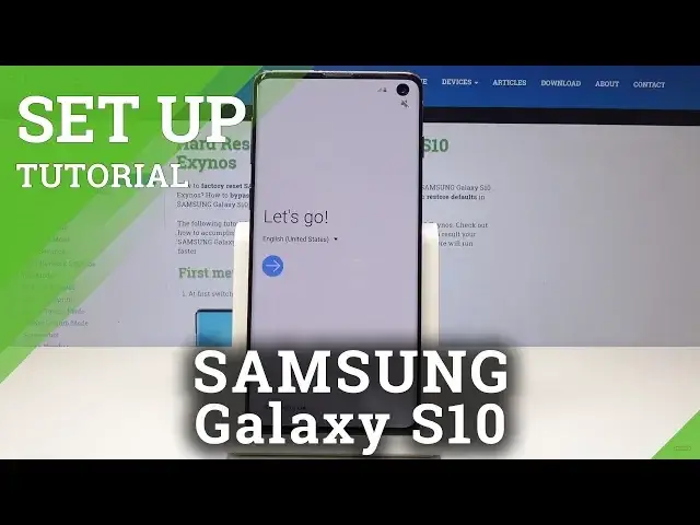 'Video thumbnail for Set Up SAMSUNG Galaxy S10 - Activation & First Configuration of Galaxy S10'