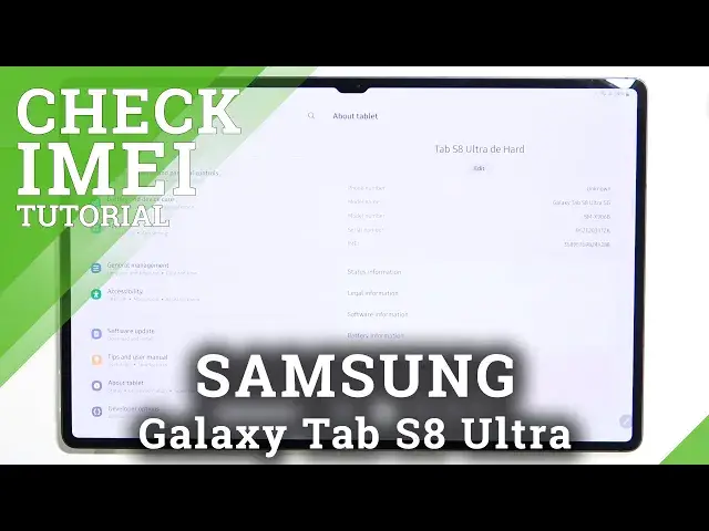 'Video thumbnail for How to Check IMEI & Serial Number on SAMSUNG Galaxy Tab S8 Ultra?'