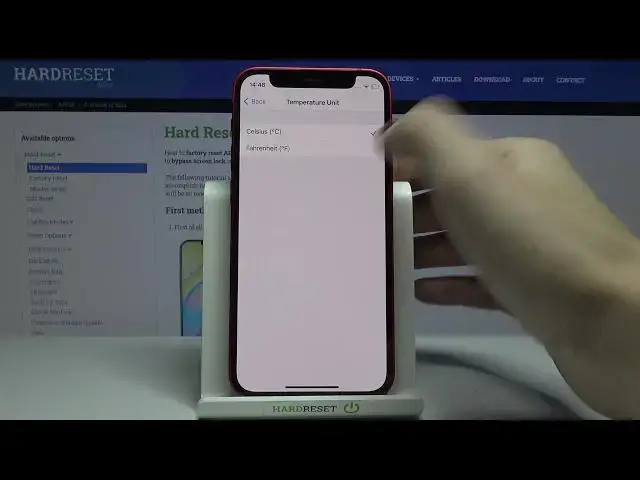 'Video thumbnail for How to Change Temperature Units on iPhone 12 mini – Swap Fahrenheit to Celsius'