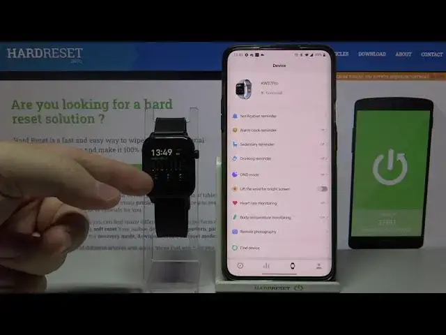 Video thumbnail for How to Factory Reset KINGWEAR KW37 Pro using Phone App – Wipe Data / Erase Defaults