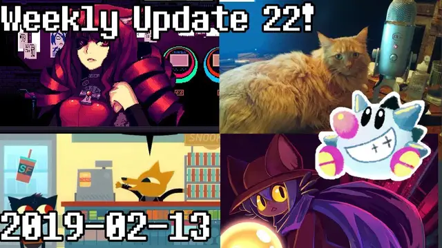 Video thumbnail for Weekly Update 22: Ice ice ice, Fixed video rendering issue, feat. Parker! | Parker The Cat