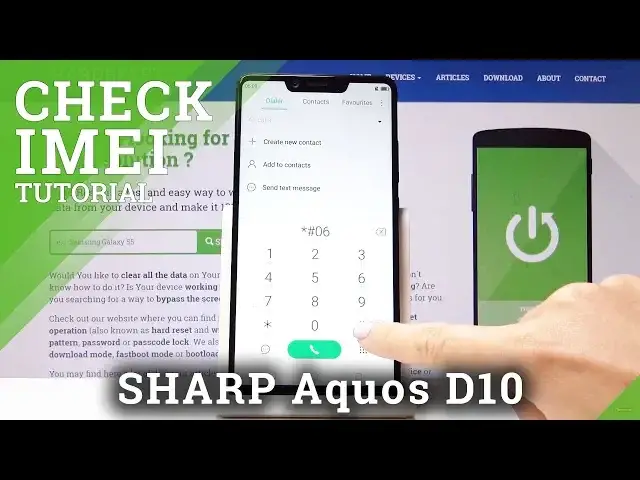 'Video thumbnail for How to Find IMEI & Serial Number in SHARP D10'