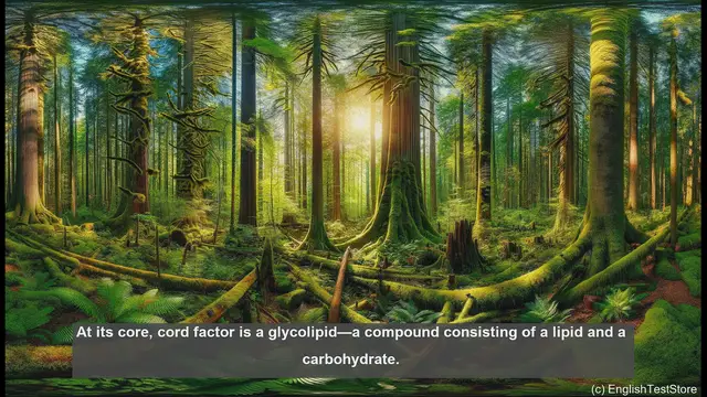 Video thumbnail for Cord factor in biology