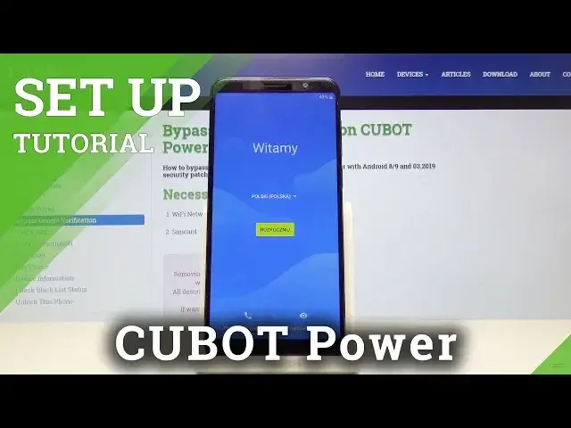 Video thumbnail for How to Accomplish Initialization Process in CUBOT Power - Set Up Process