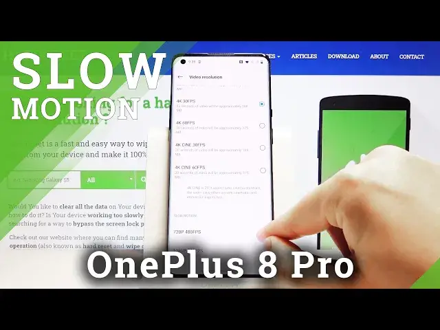 'Video thumbnail for How to Change Slow Motion Mode in OnePlus 8 Pro – Activate Slow Motion'