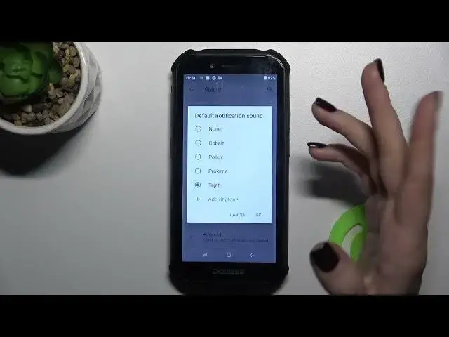 'Video thumbnail for How to Change Notifications Sound on DOOGEE S40 – Sound Settings'