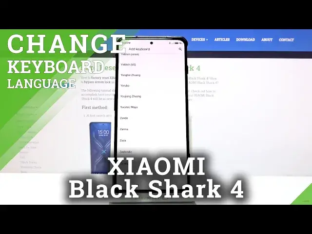 Video thumbnail for How to Change Keyboard Language on Xiaomi Black Shark 4 - Set Keyboard Dictionary