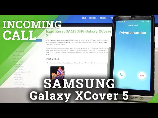 'Video thumbnail for How to Check Incoming Calls in SAMSUNG Galaxy XCover 5 – Answer Call'